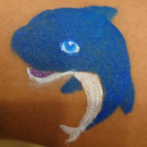 いるか,イルカ,ボディペイント